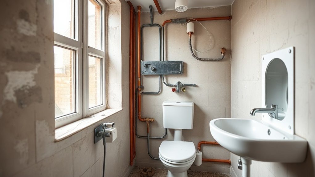 Bathroom Plumbing and Electrics in Bermondsey